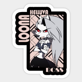 Helluva Boss Loona Sticker